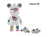 Pen Drive Gloomy Bear 8GB   (White)
